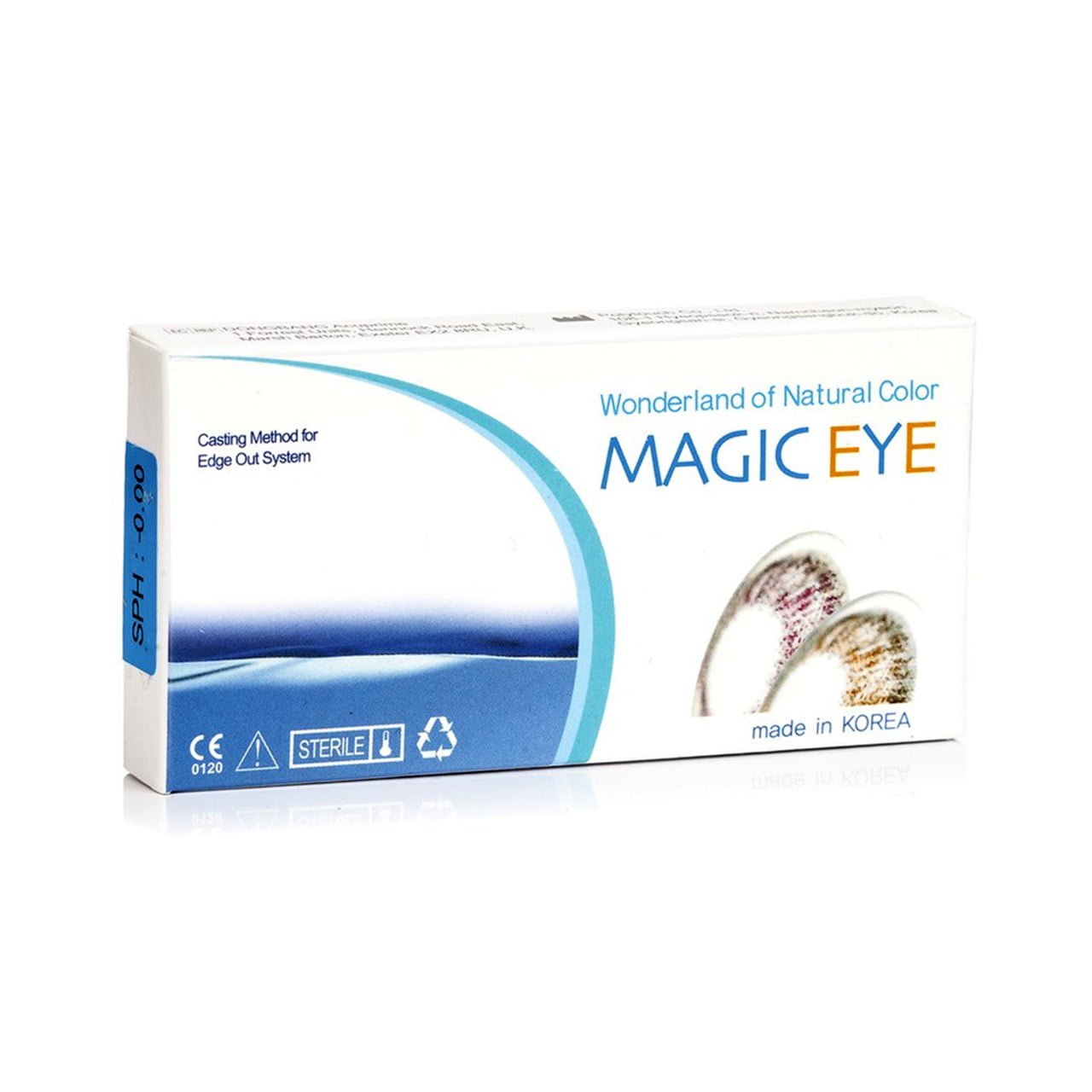 Lente de contacto MAGIC EYE COSMÉTICO GRADUADO — Lente de color graduado, uso mensual