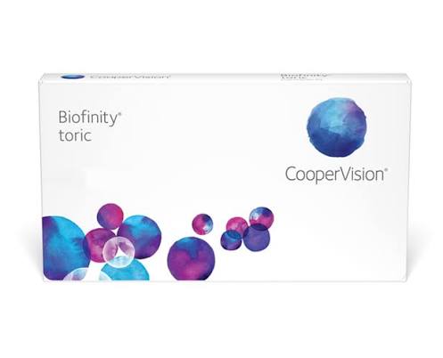 Lente de contacto BIOFINITY® TORIC — Para astigmatismo, diseño estabilizado y alta oxigenación